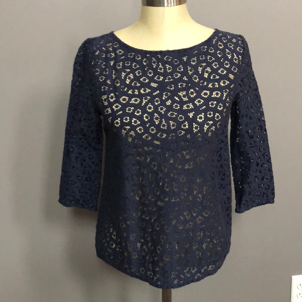 LOFT lace top sz SP